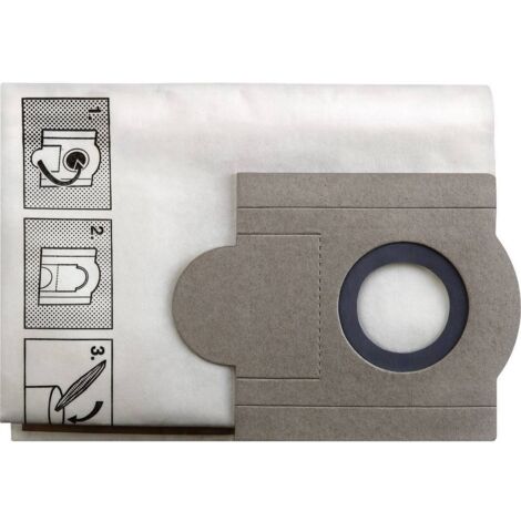 Sacchetto filtrante Kit da 5 Fein 3 13 22 757 01 6 (1/2)