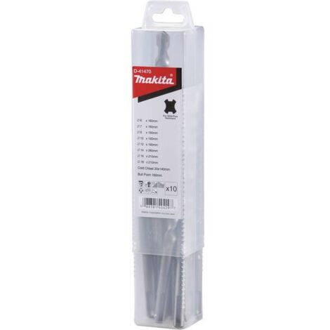 Makita SDS + trapano/scalpello-set 10 teilig, D-41470