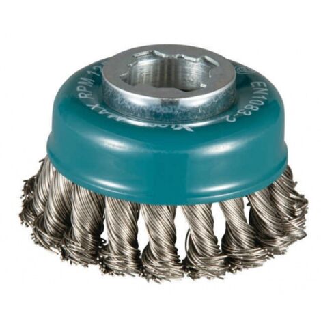 Makita  spazzola  a  tazza  80  mm  X-LOCK  -  D-73330 (1/4)