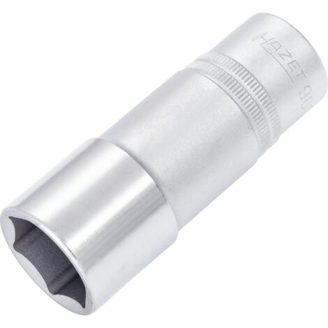 Inserto per chiave a bussola Hazet 900LG 1/2" 6 punte SW 24 mm L 85 mm - 900LG-24 (1/2)