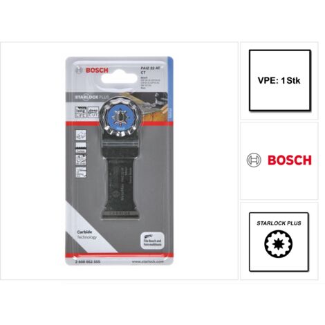 Lama per sega a immersione Bosch Starlock PAIZ 32 AT in carburo MetalMax 50 x 32 mm - 2608662555
