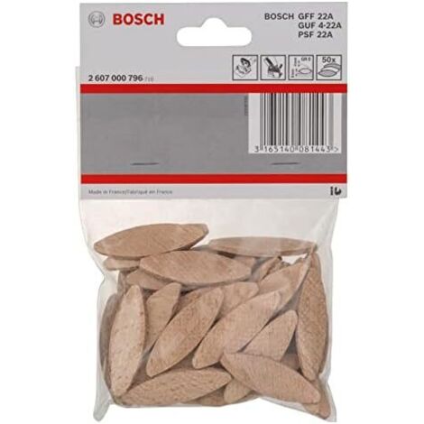 Dadoi piani, 45 x 15 x 4 mm, confezione da 50 (1/5)
