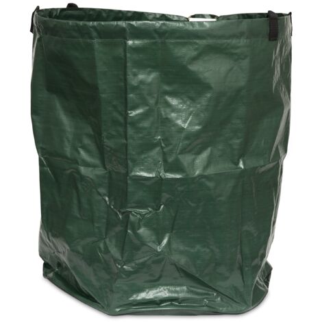 Windhager 5206 - Sacco per rifiuti da giardino, con manici, 270 L, colore: Verde (1/4)