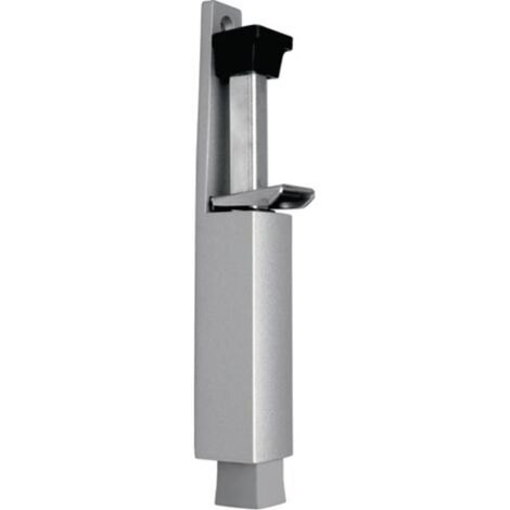 fermoporta 3837 0060 22 zincato stampa argento verniciato. hub. 60 mm montaggio porta (1/3)