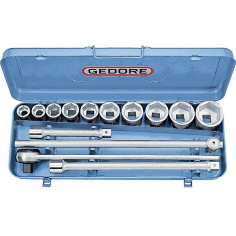 Set di chiavi a bussola 32 EMU-2, 14 pezzi, 3/4 di pollice, chiavi da 22 a 50 mm, Z.50, 6 pezzi (1/5)