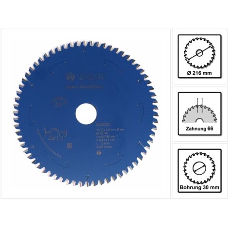 Lama per sega circolare da banco a batteria Bosch Expert per alluminio, 210 x 2 / 1,4 x 30, 66 denti - 2608644542 (1/5)