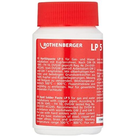 Rothenberger - Disossidante Per Saldature Forti Lp 5 (1/4)