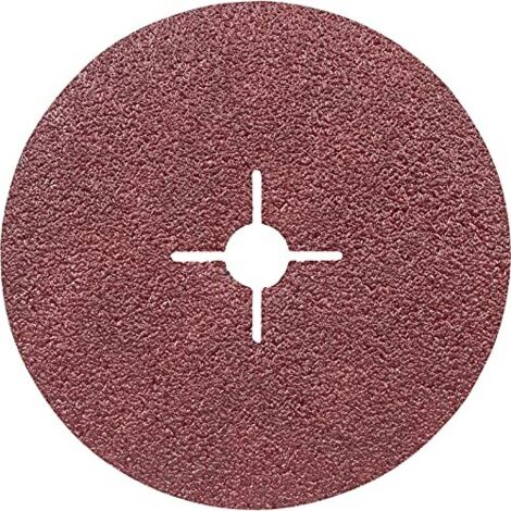 Bosch DISCO ABRASIVO IN FIBRA Ø mm. 180 - foro 22 grana 24 25 PZ (1/4)