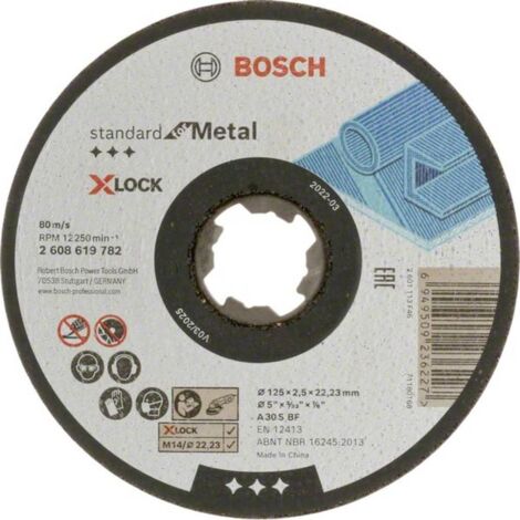 Disco da taglio Bosch 2608619782 metallo 125 mm 2.5 mm (1/2)