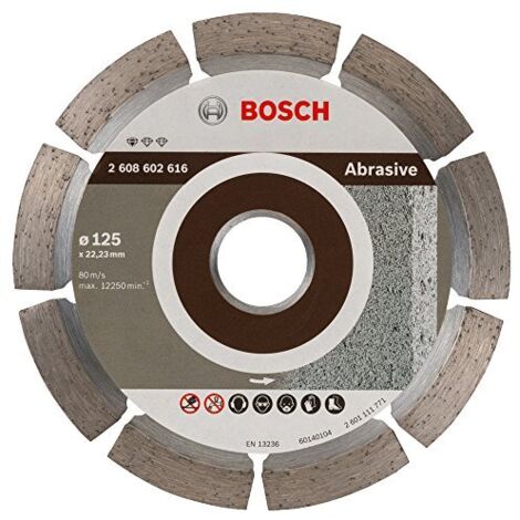 Disco da taglio diamantato standard per abrasivi, 125 x 22,23 x 6 x 7 mm (1/3)