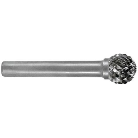 RUKO 116941 Punta fresatrice Metallo temprato sfera 6 mm Lunghezza 56 mm Diametro albero 6 mm (1/5)