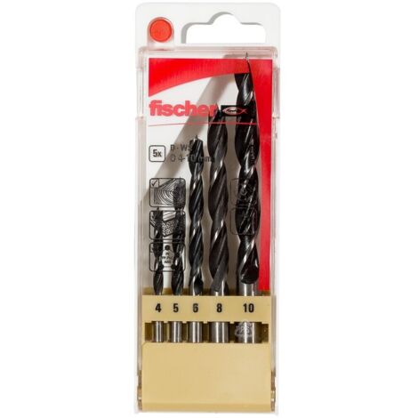 Fischer  punta  da  legno  D-WS  Set  3-10  mm  (8  pezzi)  -  536609 (1/5)