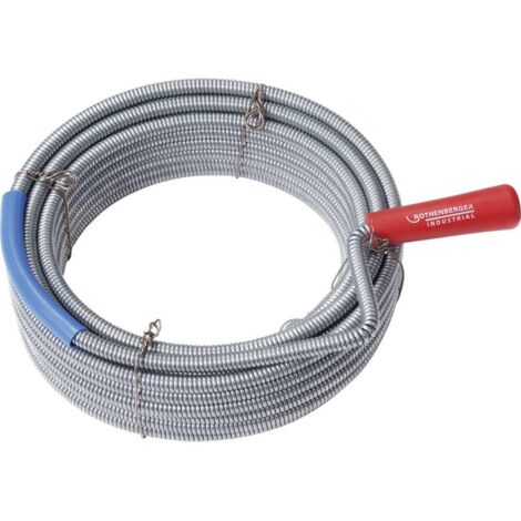 ROTHENBERGER Spirale per pulizia industriale con artiglio 9 mm x 10 m - 1500000141