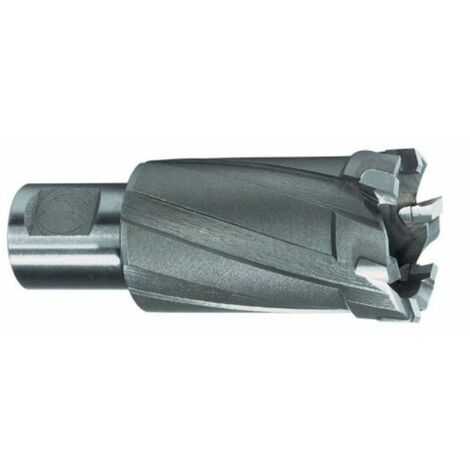 Punta cava in metallo duro RUKO con attacco Weldon (Ø 19 mm) per forature precise. (1/2)
