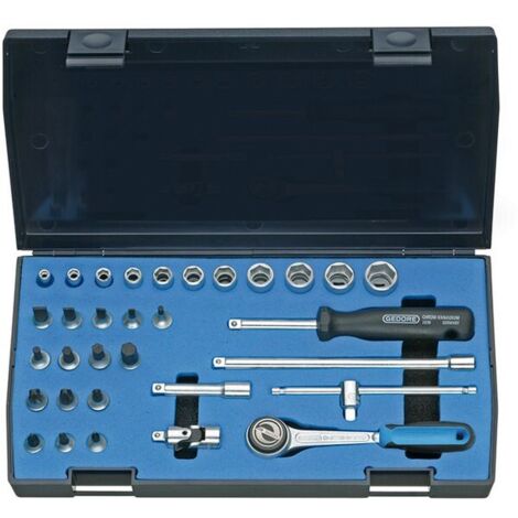 Set di chiavi a bussola 20 IMU-3, 32 pezzi, 1/4 di pollice, apertura 4-14 mm, Z.72, 6KT (1/5)