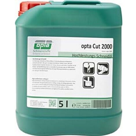 Olio da taglio ad alte prestazioni Cut 2000, tanica da 5 litri