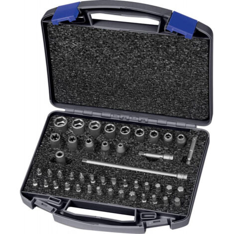 Set di dadi a bussola da 700 pezzi 46 OL 46-tlg.1/4 6-KT./E/Schlitz/PH/PZD/i6-KT./T/XZN (1/5)