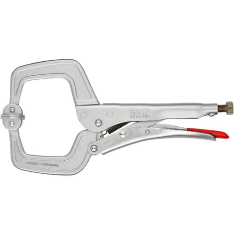 KNIPEX 42 44 280 Pinza a morsetto per saldatori zincata 280 mm (1/2)