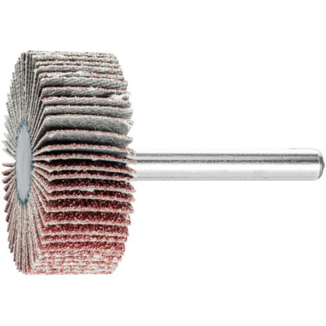 Smerinatrice a spazzola Ø40xH15mm K.60 Corindone, diametro albero 6mm, PFERD
