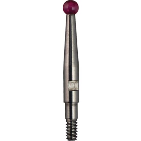 Misurazione Punta Con Filettatura Ø M 1.6, Comparatori Accessorio Sonda Direzionale, Lunghezza : 12 Mm, Modello Rubis Sferica, Diametro Della Sfera 2 Millimetri