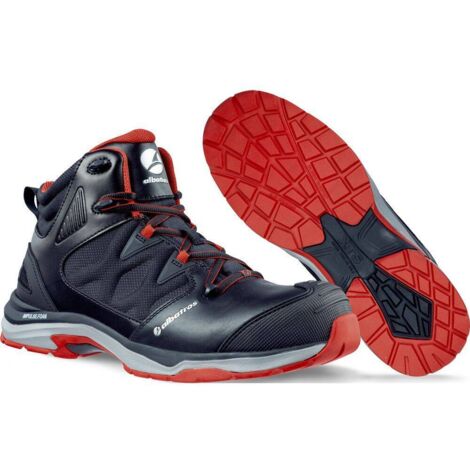 Stivali di sicurezza ULTRATRAIL BLACK MID Gr.46 nero/rosso S3 ESD HRO SRC (1/5)