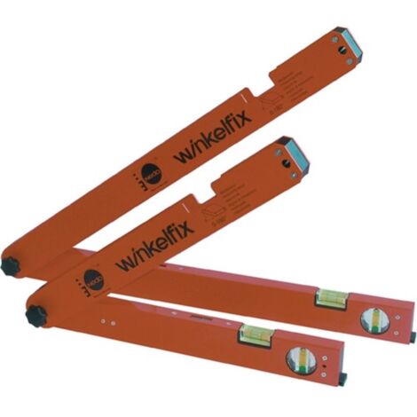 Dispositivo di misurazione angolare NEDO Winkelfix, campo di misura 0-180 gradi, lunghezza gamba 43 cm - 450111