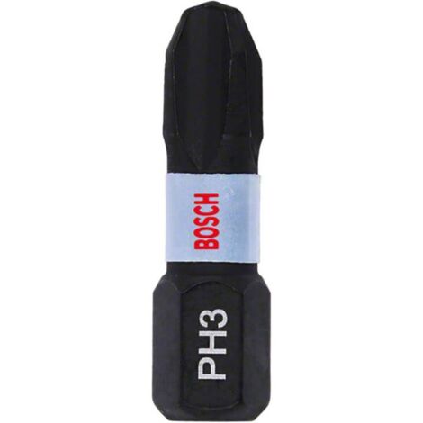 BOSCH PROFESSIONAL SET DI 2 FRESE PER VITI IMPACT CONTROL PH3 (25 MM, ATTACCO ESAGONALE, PICK AND CLICK, ACCESSORI PER VITI (1/3)