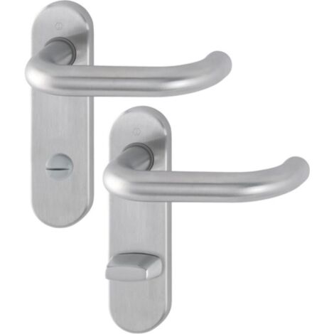 Set di maniglie a breve distanza Paris E138Z/353K VA F69 SK/OL con pomello rotondo (1/2)