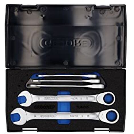 Set chiavi a cricchetto combinate Gedore 7 UR-005 5 pz. SW 8 - 19 mm - 2327651 (1/4)