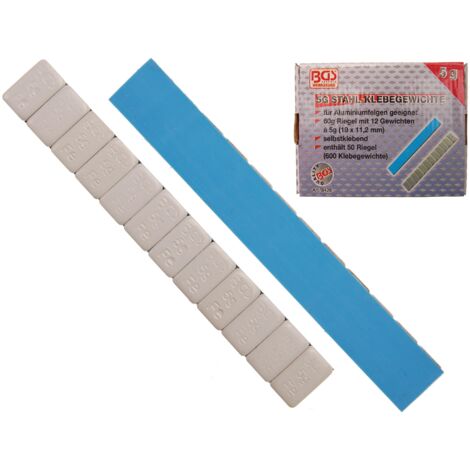 Pesi di equilibratura BGS Technic balancing weights autoadesivi 50 pezzi (1/4)