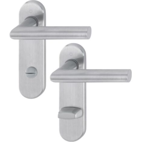 Set di maniglie a breve distanza Ams.E1400Z/353K VA F69 SK/OL con pomello rotondo (1/2)