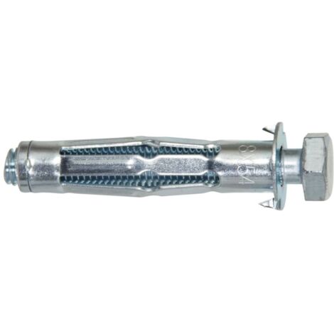 Fischer Tassello in metallo HM 8X54 S con vite metrica per lastre e pannelli, 50 pezzi (1/4)