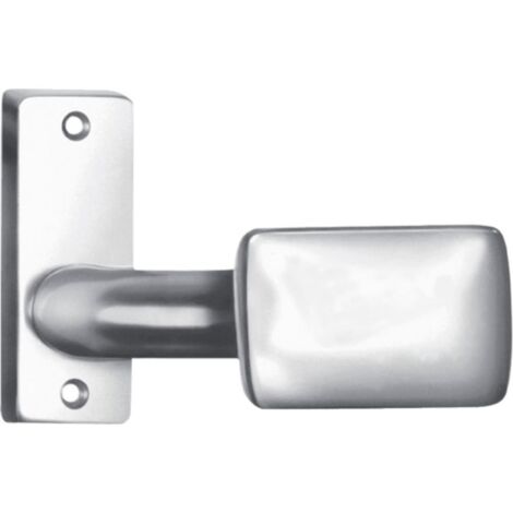 Pulsante porta 485 in lega leggera F1/argento lucido fisso/rotante B.65mm H.44mm (1/3)