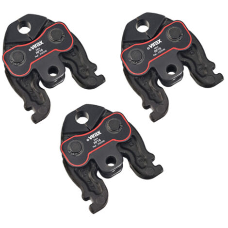 Set di mini pinze da pressatura VIRAX, profilo U 16-20-25 per presse M2X/L2X - 252592 (1/2)