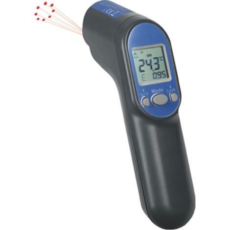Termometro a infrarossi TFA da -33 a +500 °C, 2 batterie AAA - 31.1137.10 (1/4)