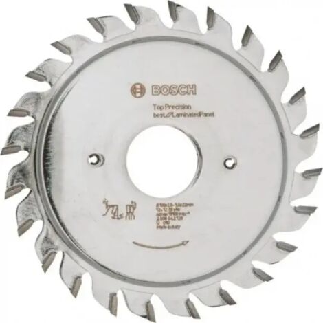 Foglio di cordonatura Bosch Top Precision Best per pannelli laminati, 100 x 22 x 2,8 - 3,6 mm -2608642128 (1/2)