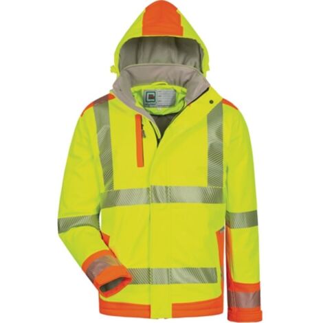 Giacca softshell alta visibilità Rickmer taglia XXXL giallo/arancio ELYSEE (1/4)