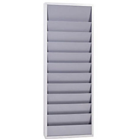 Pianificatore da officina A1278xL554xF74mm grigio 2 righe (1/3)