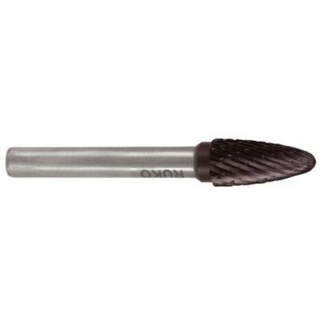 Frese in metallo duro RUKO TiCN forma F-RBF arco completo Ø 8 mm (1/2)