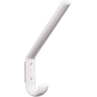 Appendiabiti 477.90.070 singolo A.108mm PA 99 bianco puro H.163mm HEWI