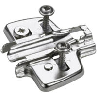 Piastra a croce STA ver. D=1,5mm D.2,5mm con viti a piastra di bloccaggio