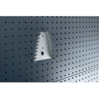 Supporto per chiavi a brugola H180xB70/145xT40mm 8 prese verticali per pannelli forati