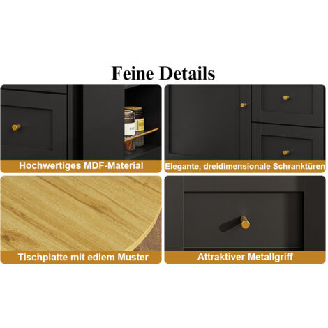 Bureau extensible avec espace de rangement (taille : 138–204 × 39 × 105 cm). Meuble de cuisine. Bureau sur pied avec étagère pour les snacks. Bureau portable. Bureau à poser par terre (1/5)