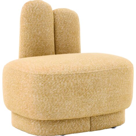 Chaise pliante confortable, faite de tissu à motif de petits oreilles. Sans espace de rangement intérieur. Non détachable. (1/5)