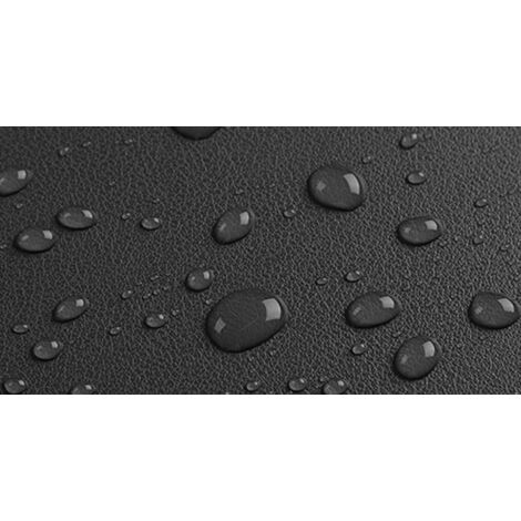 Chaises de cuisine noires en tissu PU, lot de 4. Des chaises modernes en cuir pour la cuisine et le coin repas. (1/5)