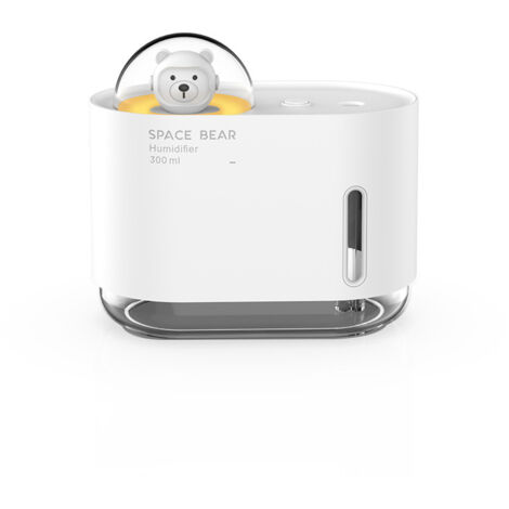Mini humidificateur USB 300ML, petit humidificateur pour chambre à coucher, blanc,12068107mm (1/5)