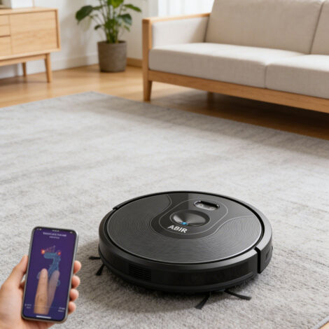 Aspirateur robot autonome CleanNav haute performance connecté Wi-Fi