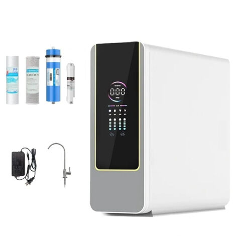 Filtre à eau portable, technologie de purification d'eau domestique avancée, pour la cuisine, le lavage et la consommation d'eau. (1/5)