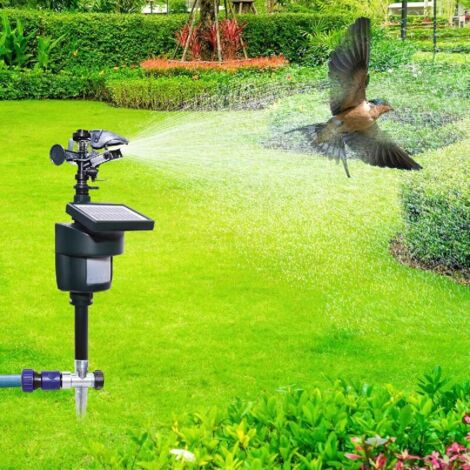 Arroseur solaire à détecteur de mouvement, répulsif pour animaux et protection contre les nuisibles dans le jardin (1/5)