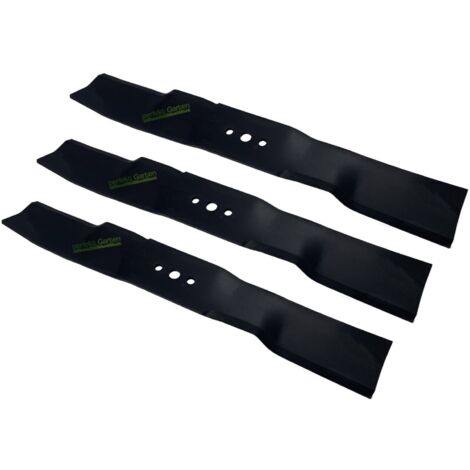 3 X 45 CM lame pour tondeuse Jonsered avec 122 CM / 48" Deck LM2146M 346 500 M / 531009223 (1/4)